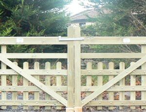 Ranch Gate Closed