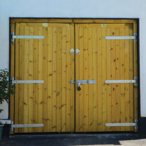 Traditional double Garage Door