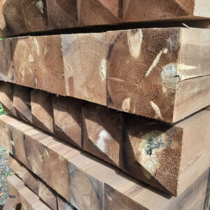 UC4 Brown Gate Post  8ft x175 x175mm