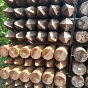 UC4 Brown Gate Posts 9ft long x 180mm
