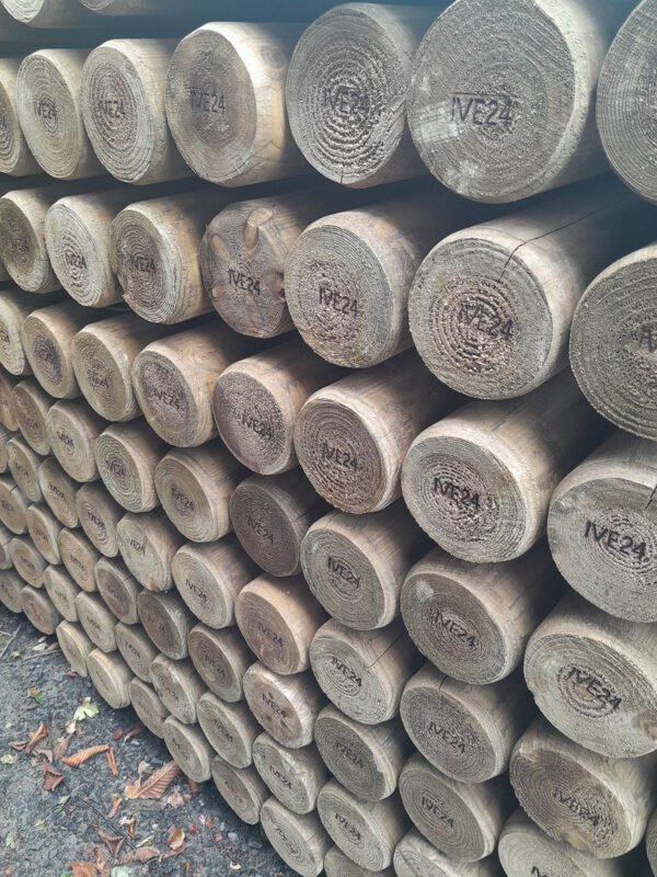 414 Rope Posts UC4 Post ET 4ft x100mm - Brennan Fencing