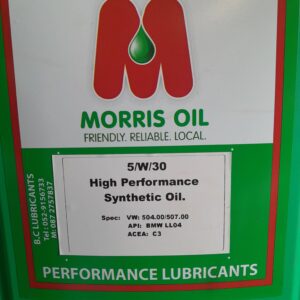 High Performance Synthetic Oil 5-W-30 (20 Litres)