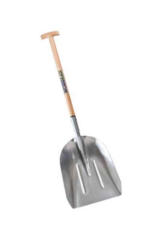 Grain Shovel Aluminium 28” T Handle