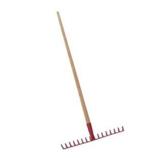 16 Teeth Rake with 6” Wooden Handle