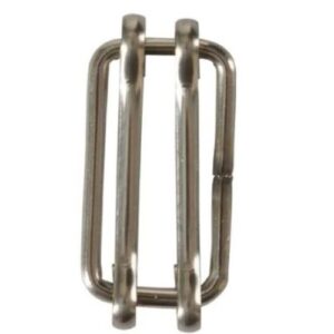 Stainless Steel Polytape Connectors 20mm (pkt 5)