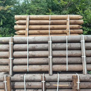 UC4 Brown Gate Posts 9ft long x 180mm